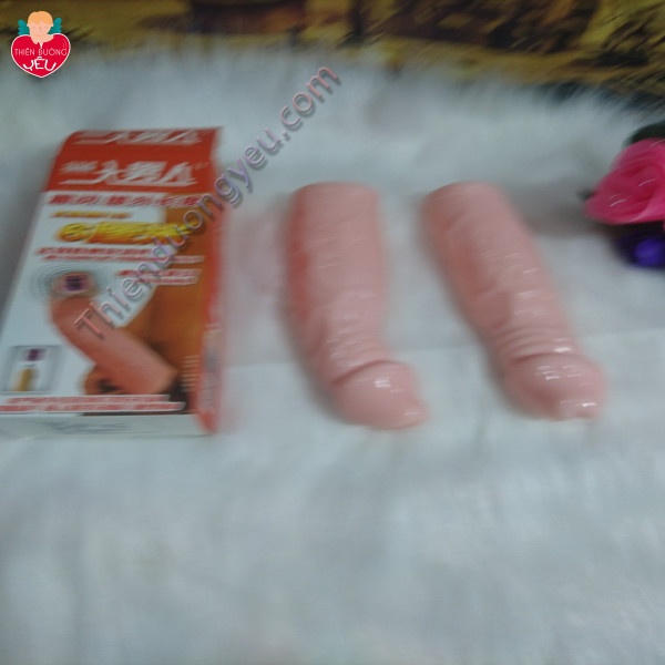 Bao Cao Su Đôn Rung Đầu 6cm Chồng Xuất Tinh Sớm